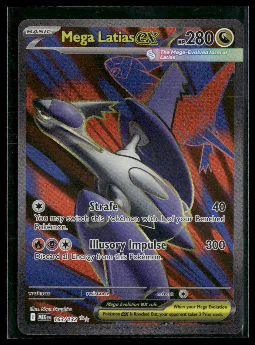 Mega Latias ex #163/132 Mega Evolution NM
