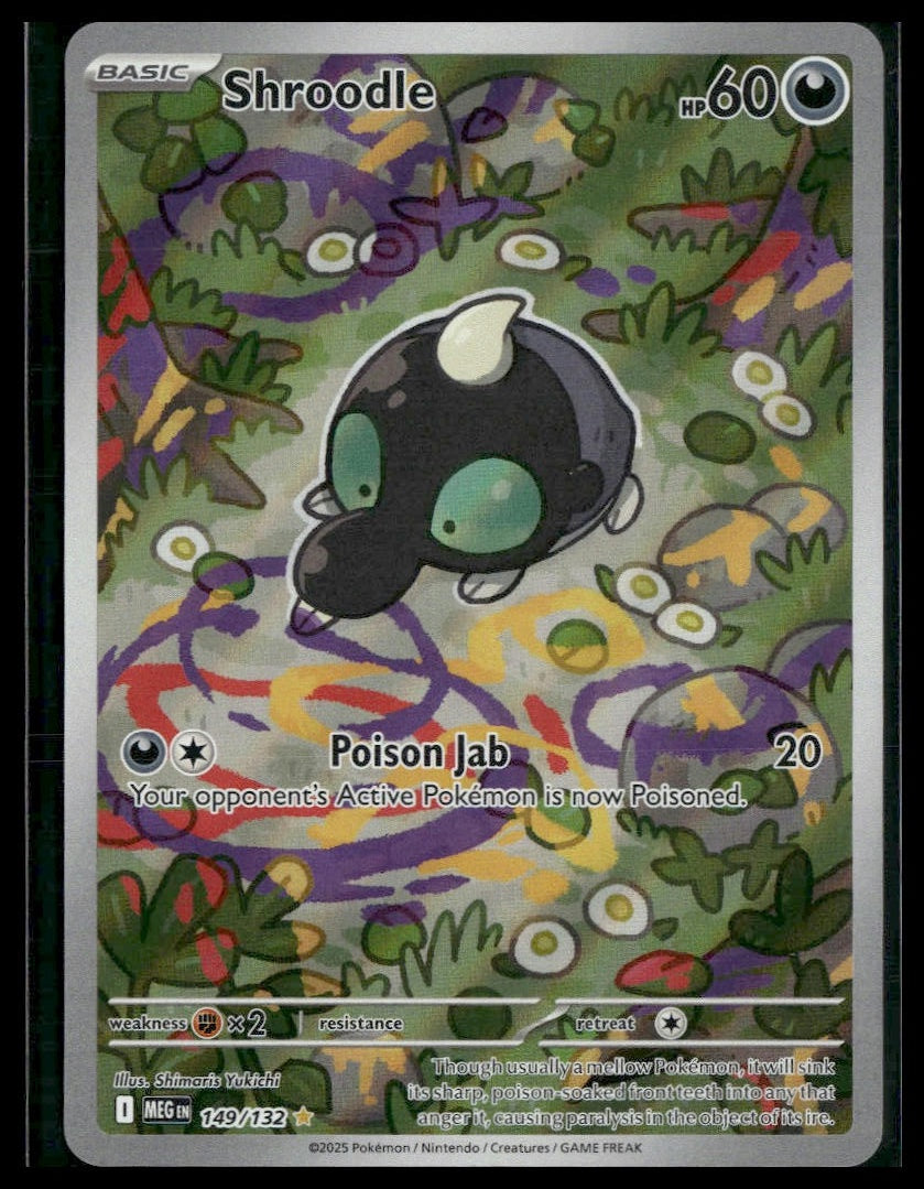 Shroodle #149/132 Mega Evolution NM