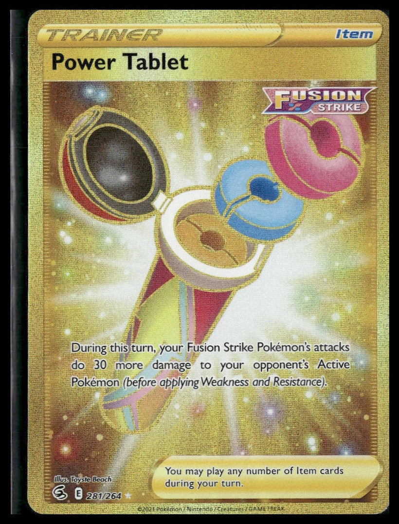 Power Tablet (Secret) #281/264 Fusion Strike NM
