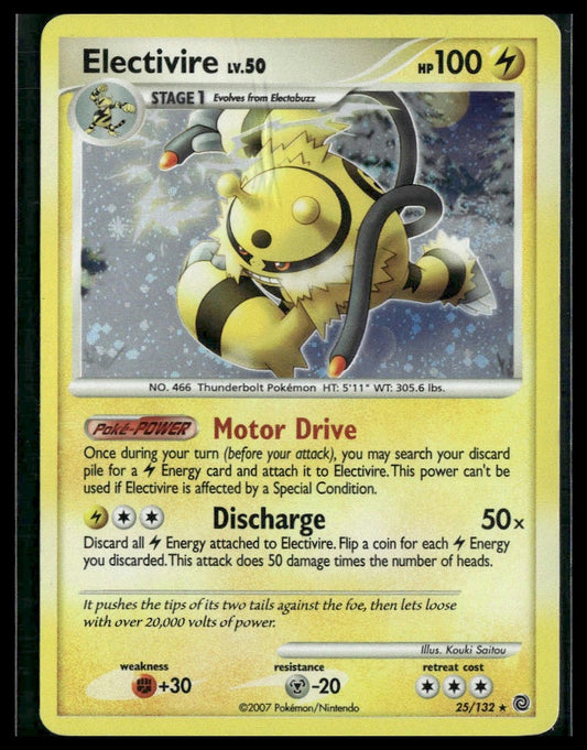 Electivire #25/132 Secret Wonders LP