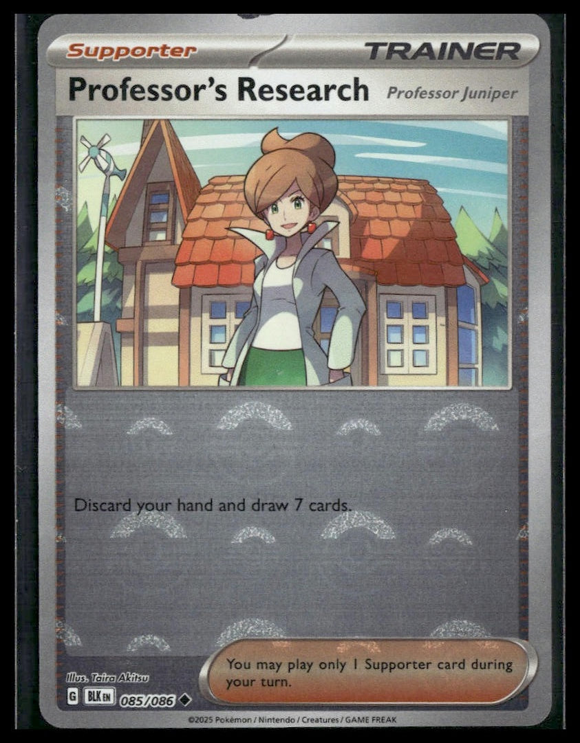 Professor's Research (Poke Ball) #085/086 Black Bolt LP
