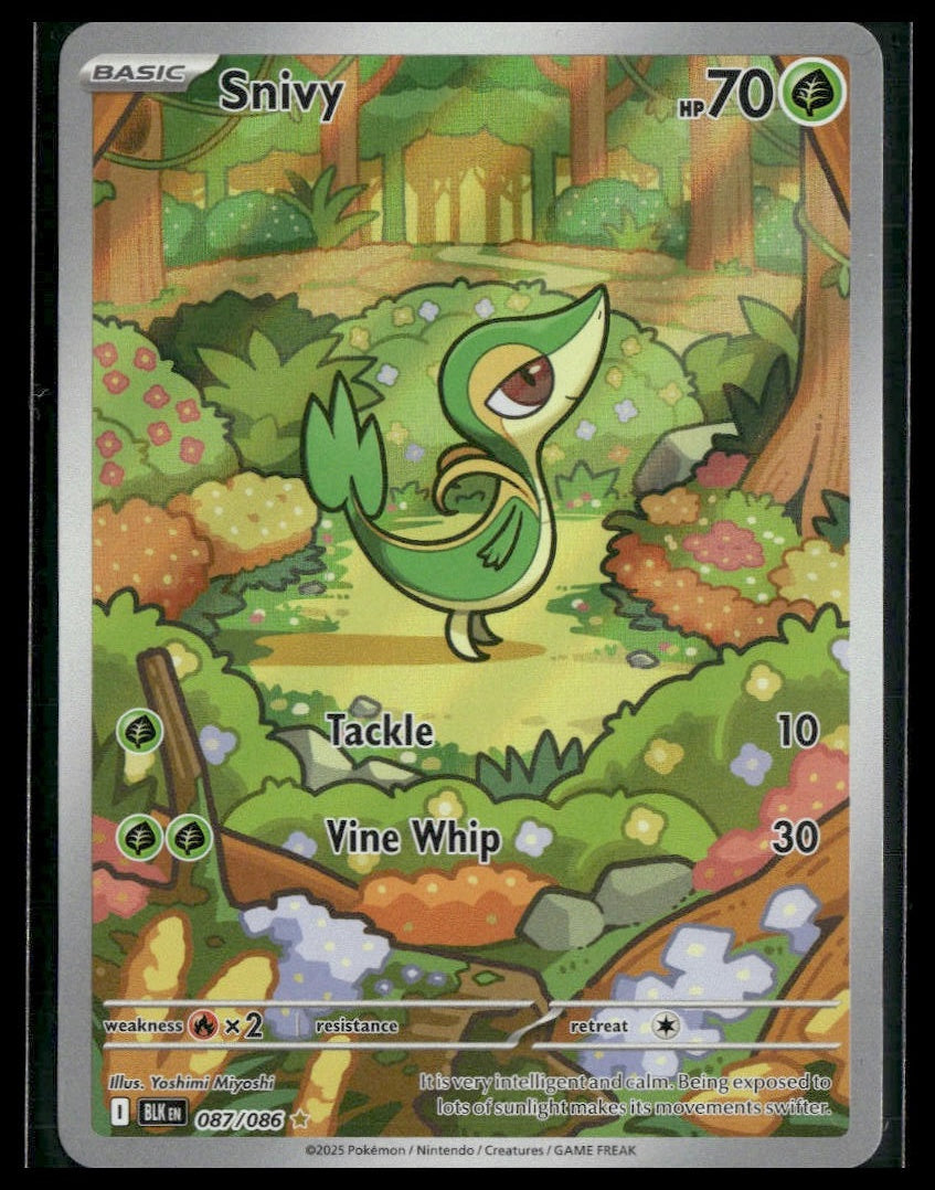 Snivy #087/086 Black Bolt VLP