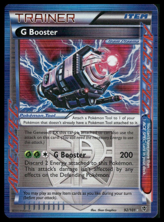 G Booster (Team Plasma) #92/101 Plasma Blast LP