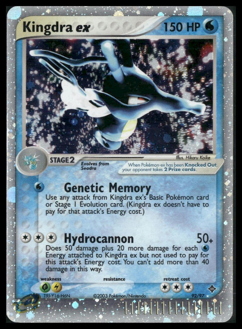 Kingdra ex #92/97 Dragon LP