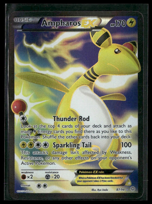 Ampharos EX #87/98 XY - Ancient Origins VLP