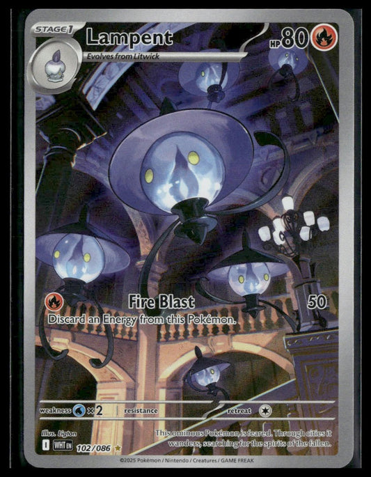 Lampent #102/086 White Flare NM