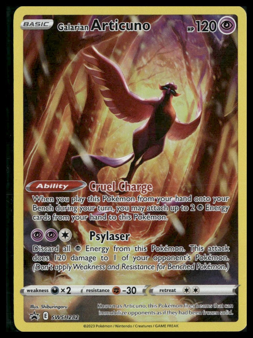 Galarian Articuno #SWSH282 Sword & Shield Promo Cards VLP