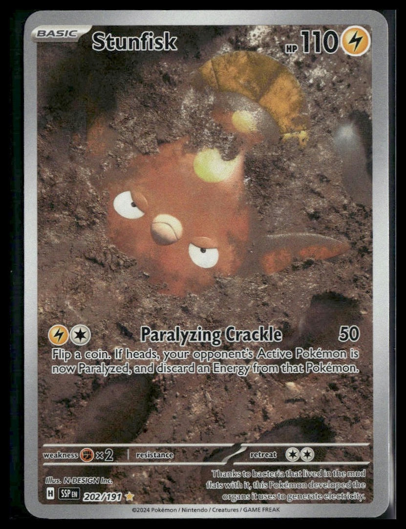 Stunfisk #202/191 Surging Sparks VLP