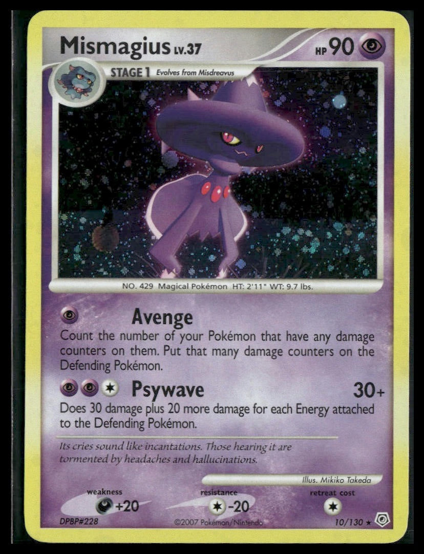 Mismagius #10/130 Diamond and Pearl LP