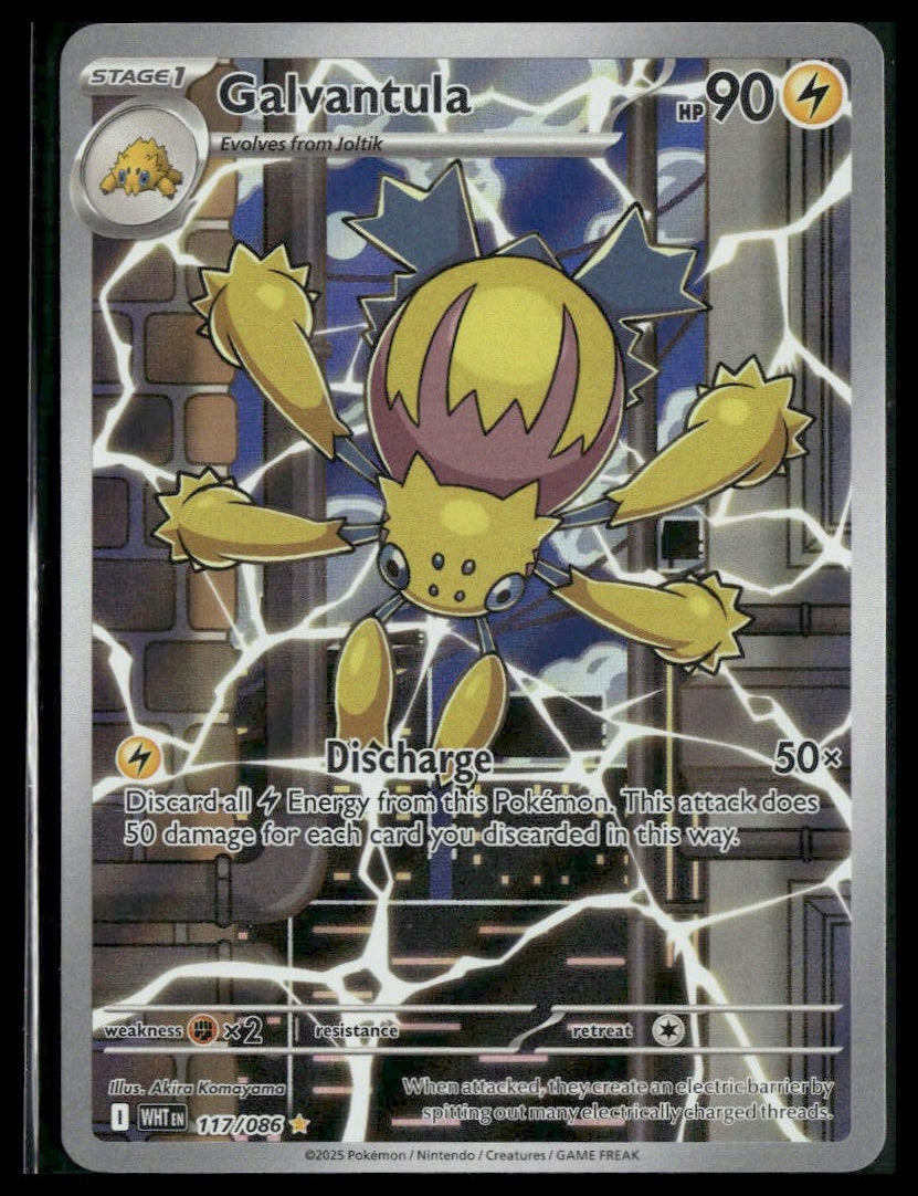 Galvantula #117/086 White Flare VLP