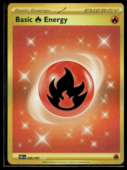 Basic Fire Energy #230/197 Obsidian Flames VLP