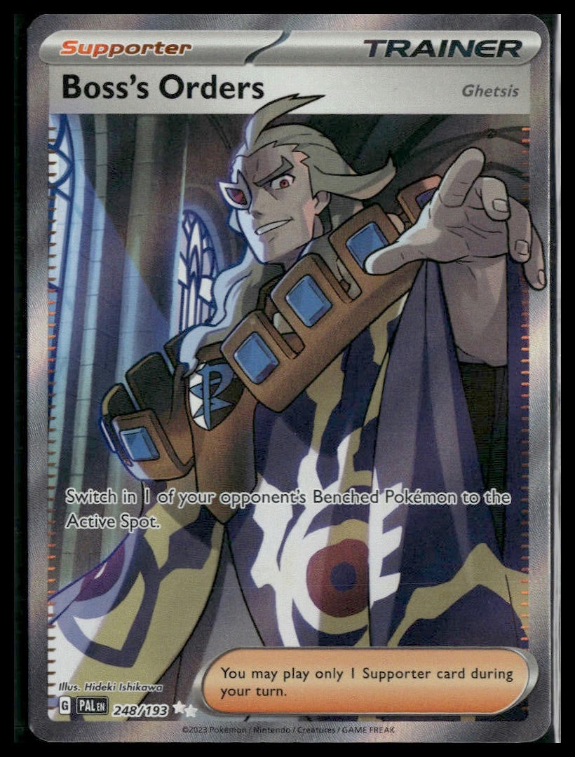 Boss's Orders #248/193 Paldea Evolved NM