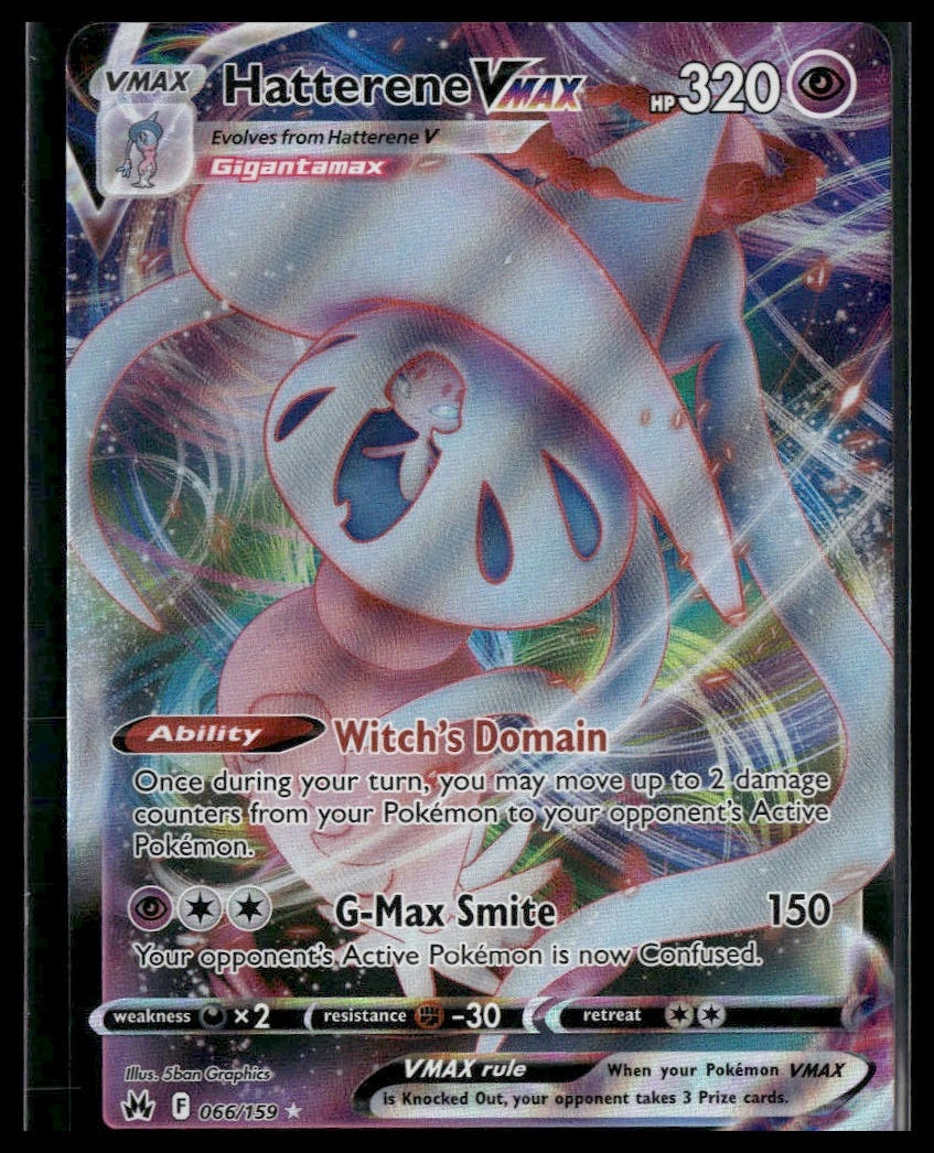 Hatterene VMAX #066/159 Crown Zenith LP