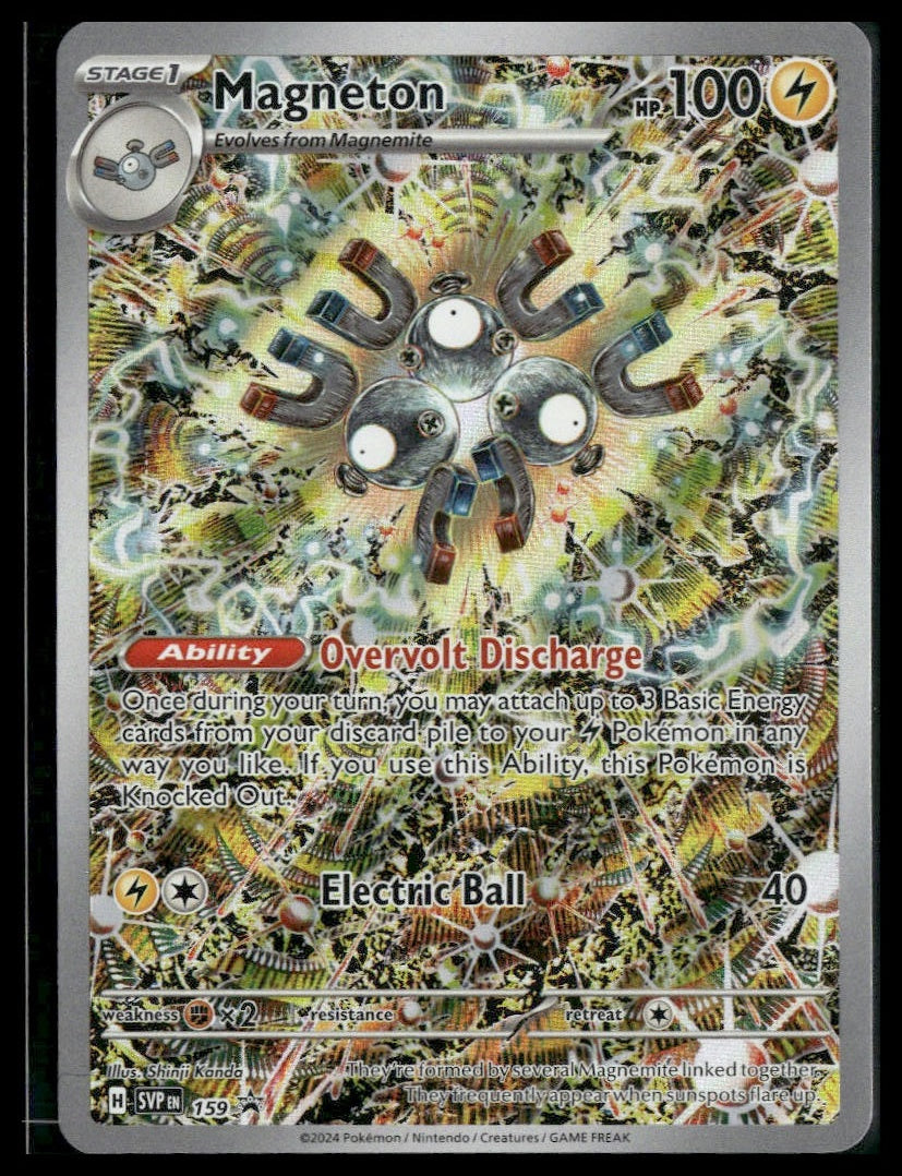 Magneton #159 Surging Sparks ETB Promo NM