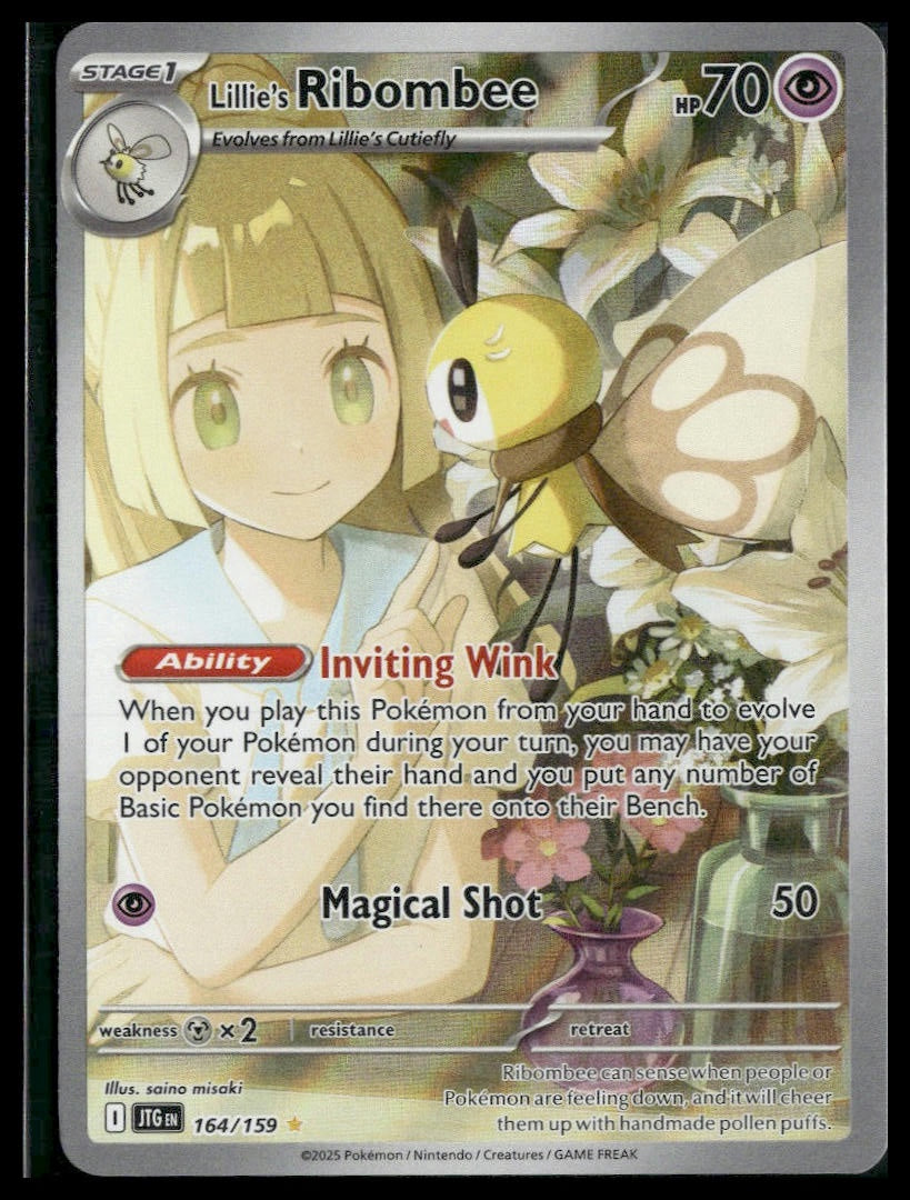 Lillie's Ribombee #164/159 Journey Together VLP