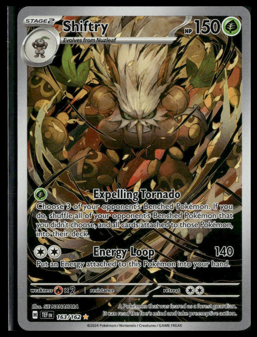 Shiftry #163/162 Temporal Forces NM