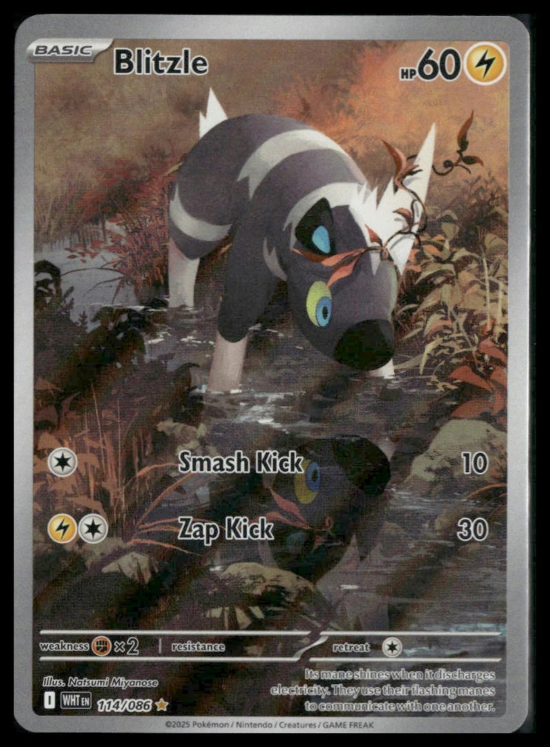 Blitzle #114/086 White Flare NM