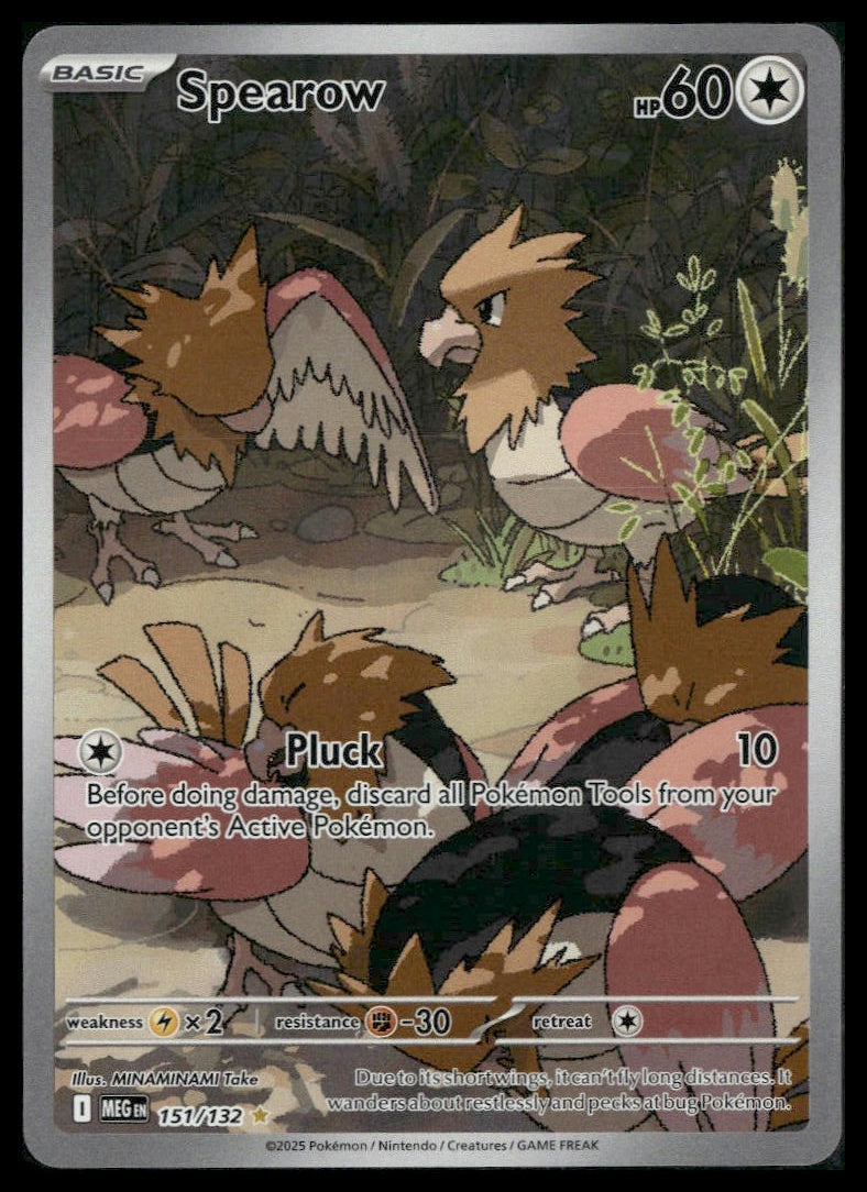 Spearow #151/132 Mega Evolution NM
