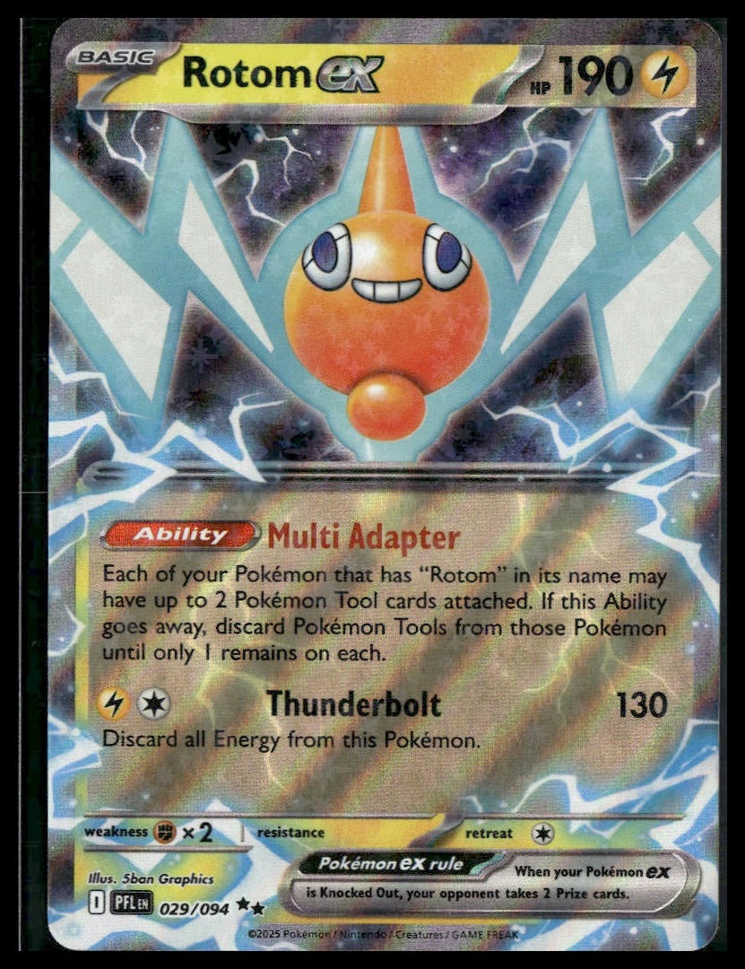 Rotom ex #029/094 Phantasmal Flames NM