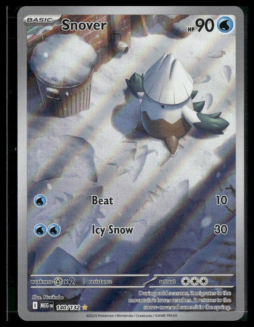 Snover #140/132 Mega Evolution NM