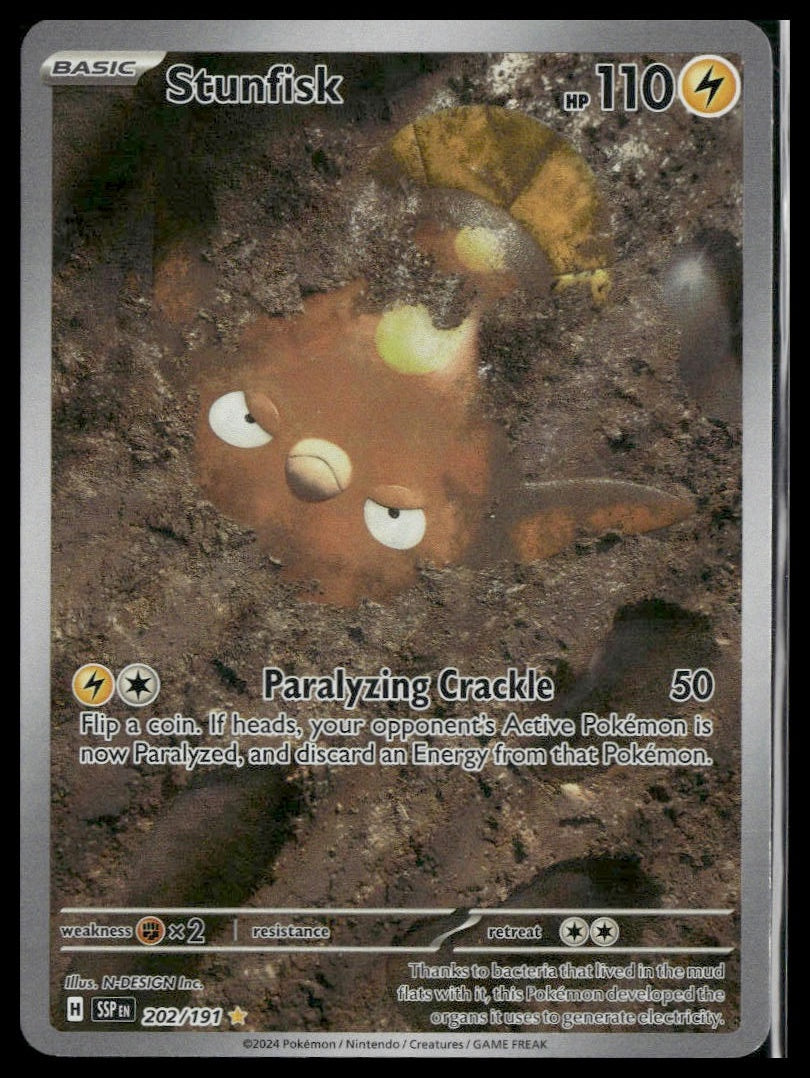 Stunfisk #202/191 Surging Sparks NM