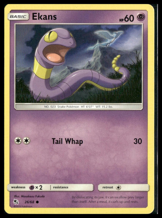 Ekans #26/68 Hidden Fates LP