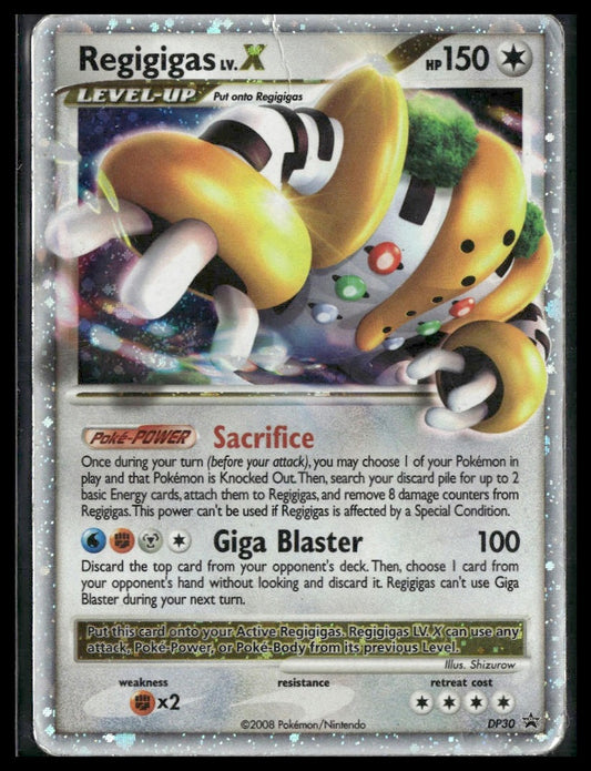 Regigigas LV.X #DP30 Diamond and Pearl Promos HP