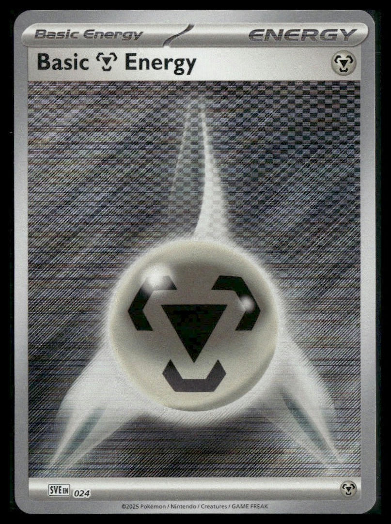 Metal Energy #024 Holo Unova Black Bolt / White Flare NM