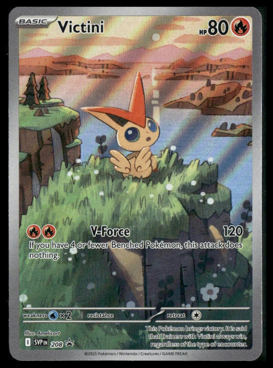 Victini #208 Illustration Collection Promo NM