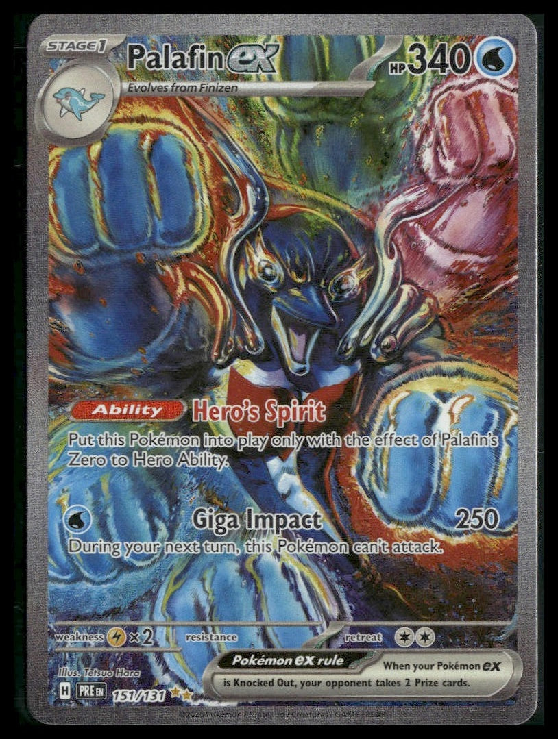 Palafin ex #151/131 Prismatic Evolutions VLP
