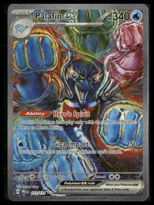 Palafin ex #151/131 Prismatic Evolutions VLP