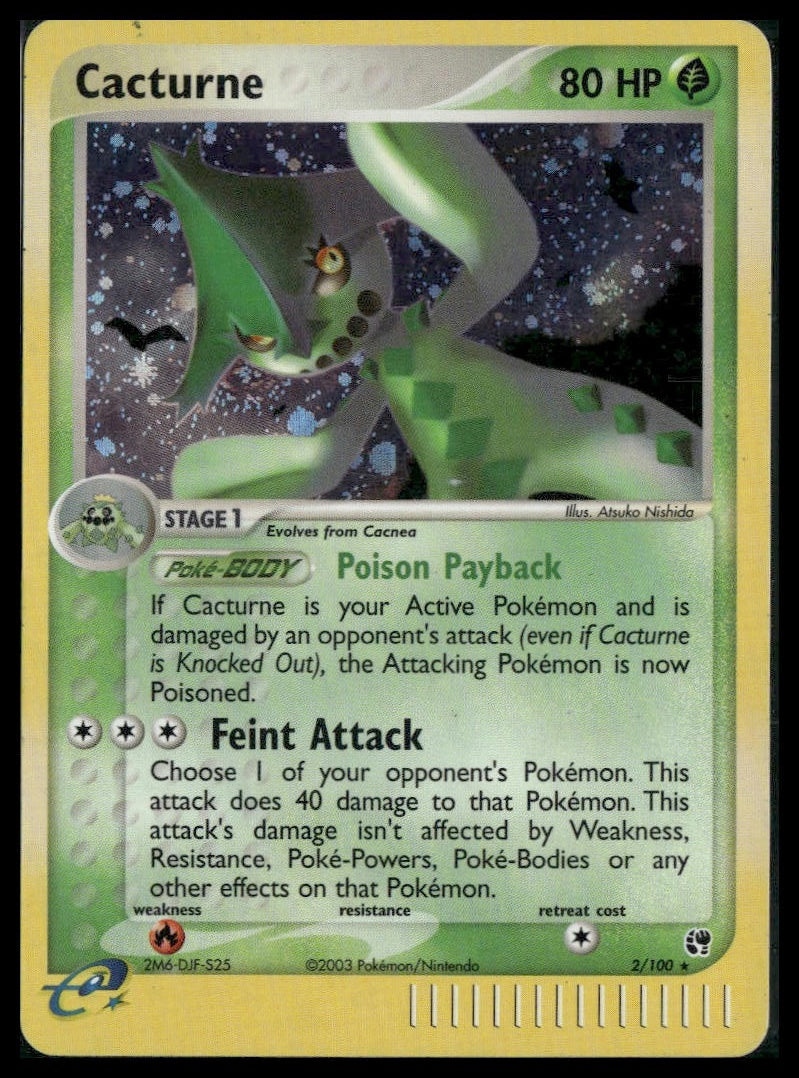 Cacturne #2/100 Sandstorm MP