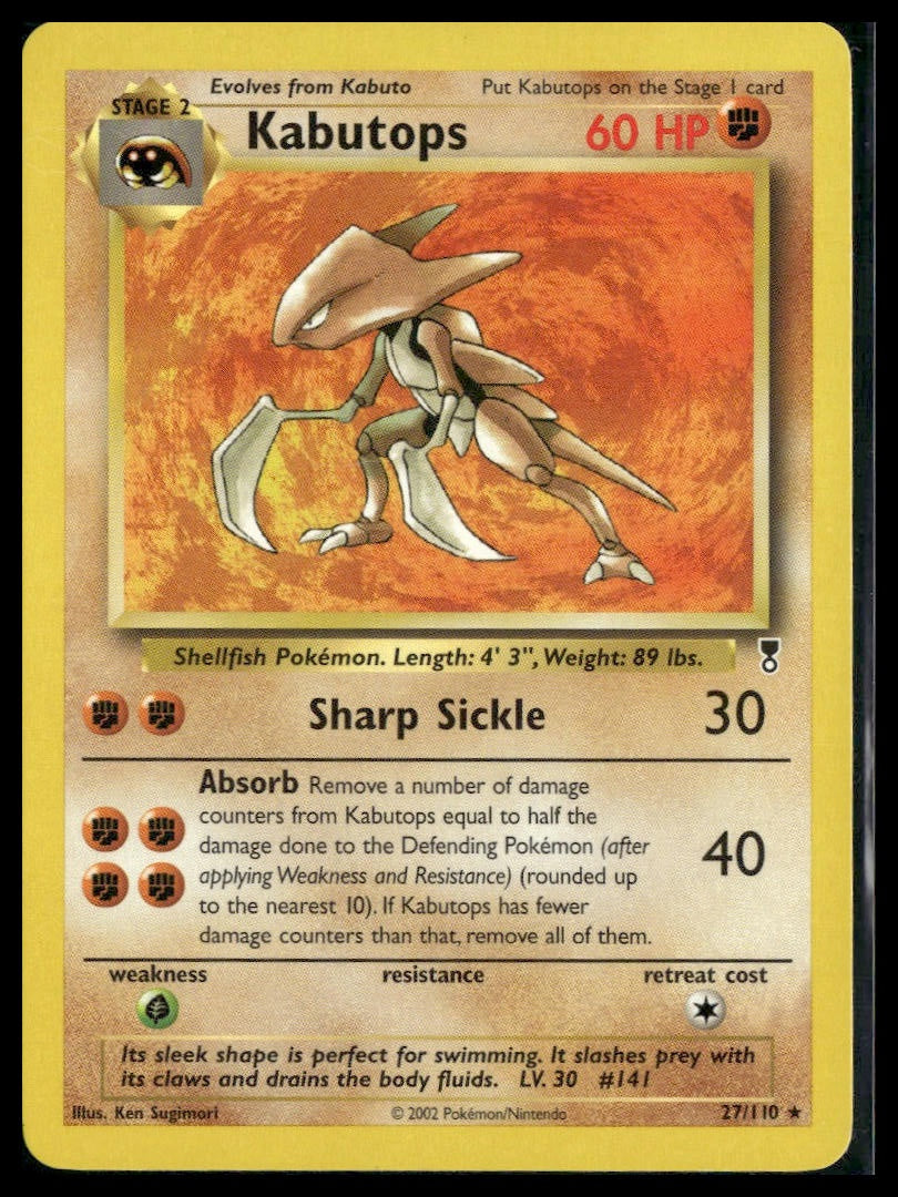 Kabutops #027/110 Legendary Collection LP