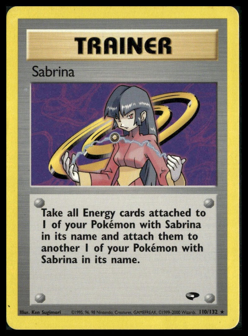 Sabrina #110/132 Gym Challenge LP