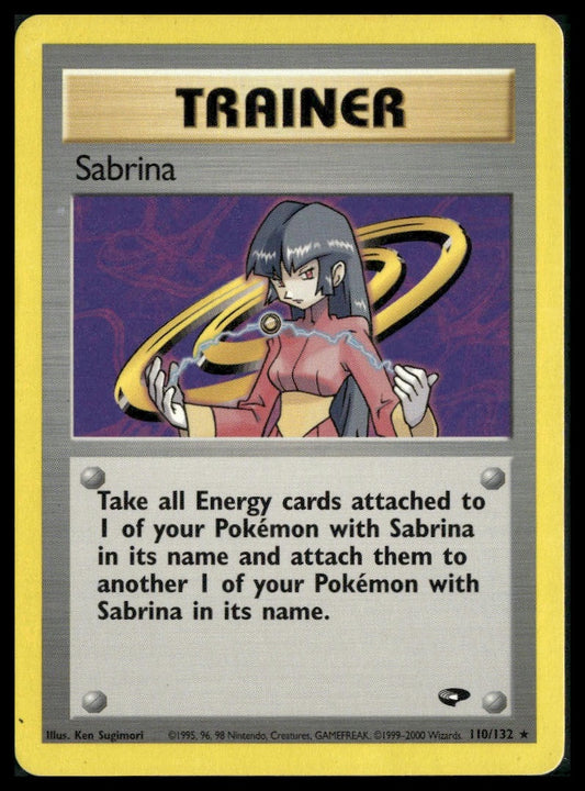 Sabrina #110/132 Gym Challenge LP