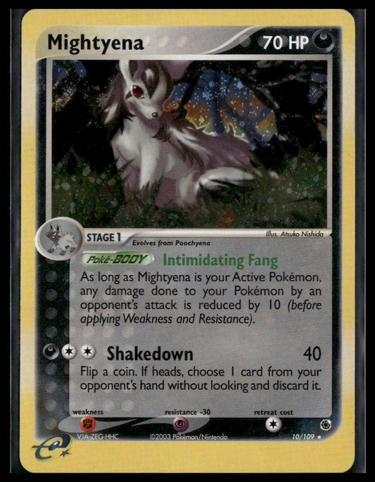 Mightyena #10/109 Ruby and Sapphire LP