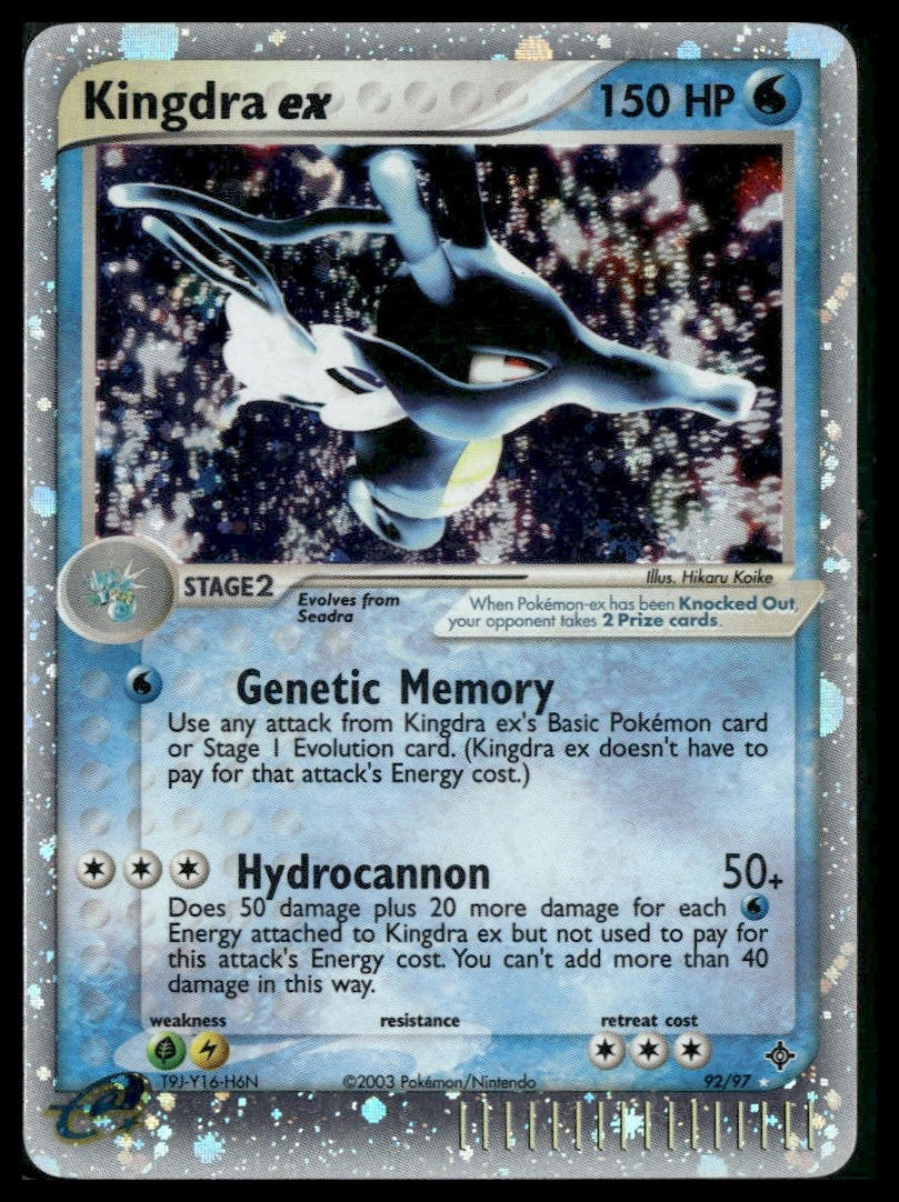 Kingdra ex #92/97 Dragon LP