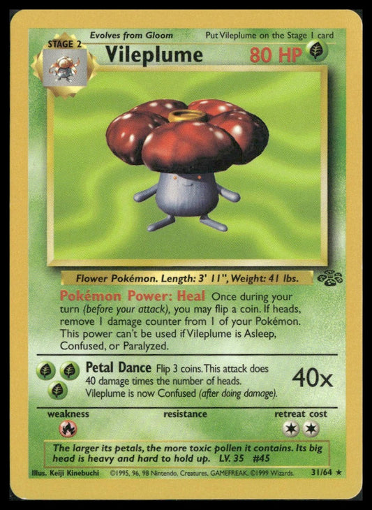 Vileplume #31/64 Jungle LP