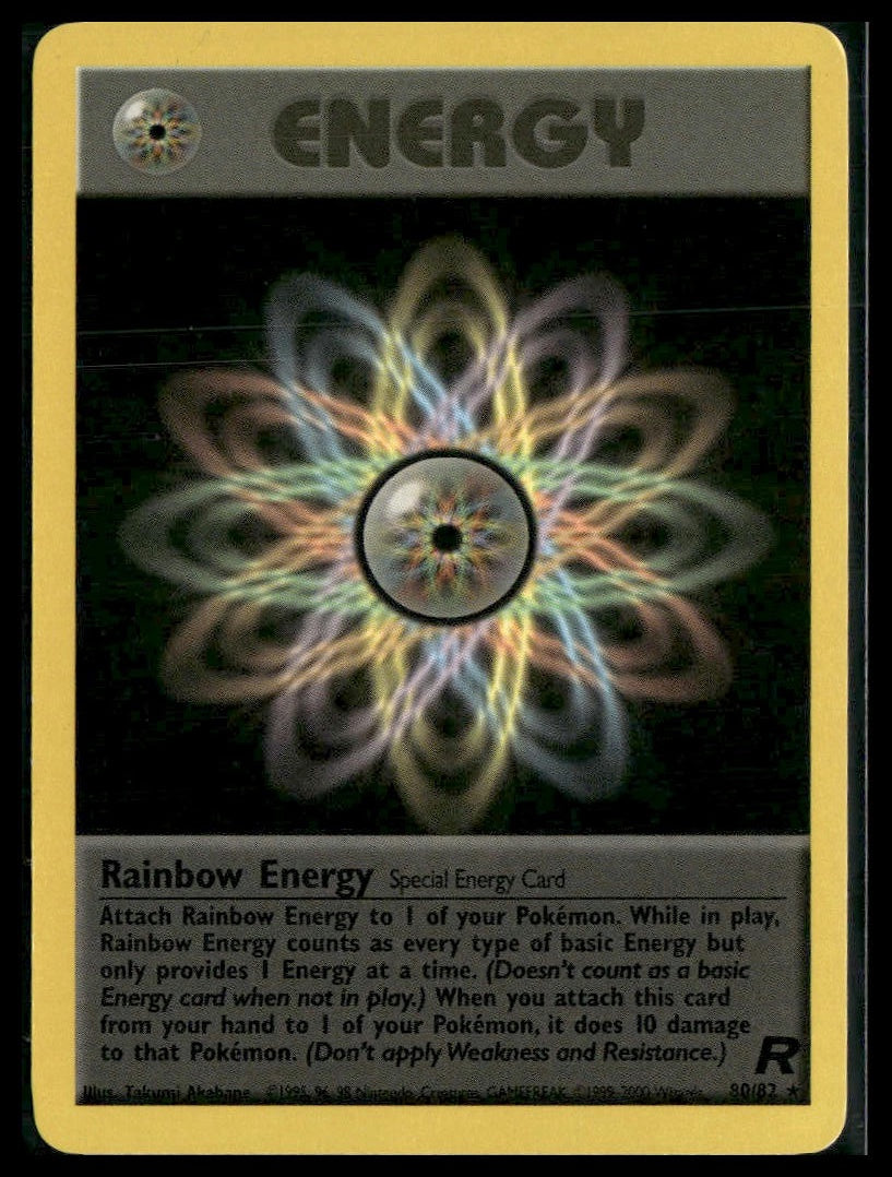 Rainbow Energy #80/82 Team Rocket LP