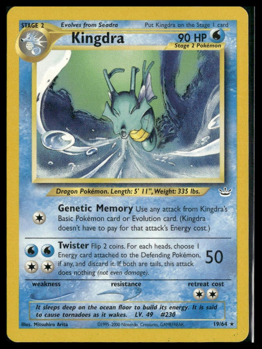 Kingdra #19/64 Neo Revelation LP