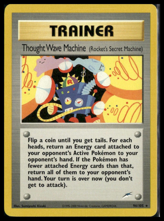 Thought Wave Machine (Rocket's Secret Machine) #096/105 Neo Destiny LP