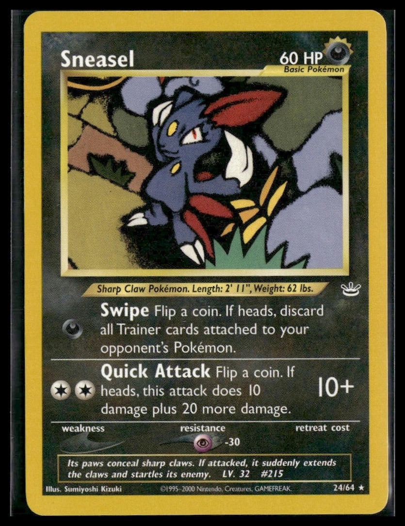 Sneasel #24/64 Neo Revelation LP