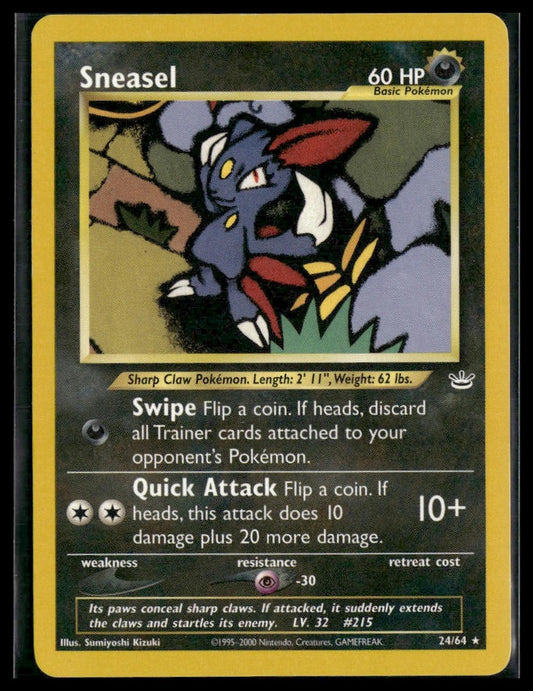 Sneasel #24/64 Neo Revelation LP