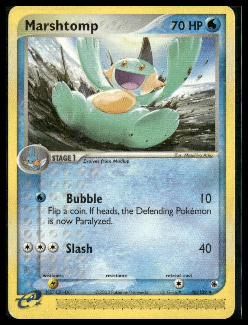 Marshtomp #40/109 Ruby and Sapphire LP