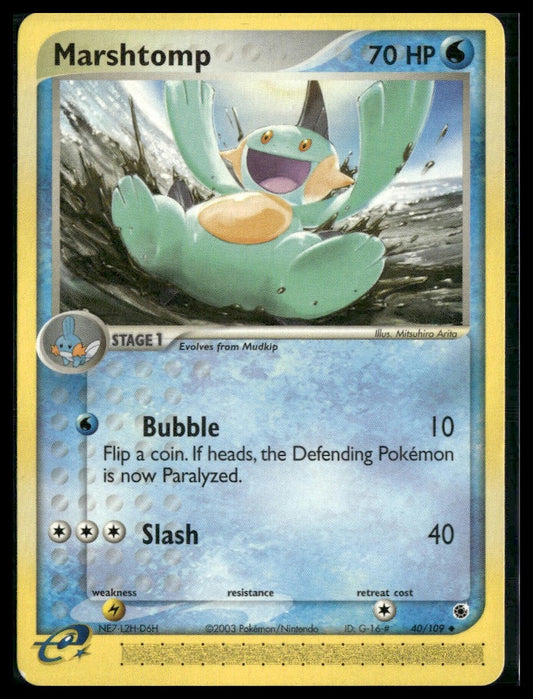 Marshtomp #40/109 Ruby and Sapphire LP