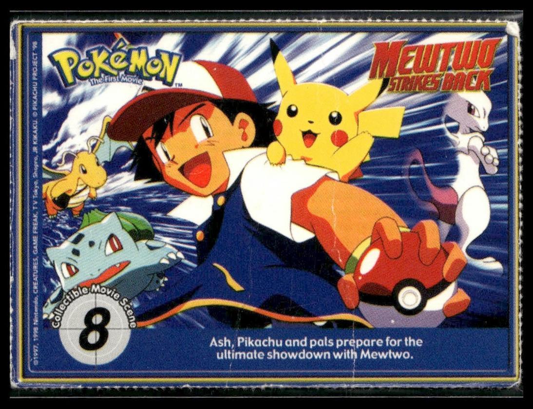 Hitmonchan #107 PokéTrivia Burger King Promo HP