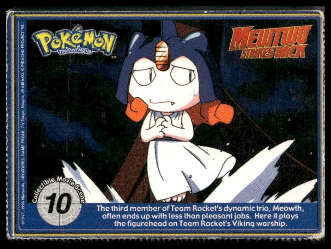 Snorlax #143 PokéTrivia Burger King Promo HP/DMG