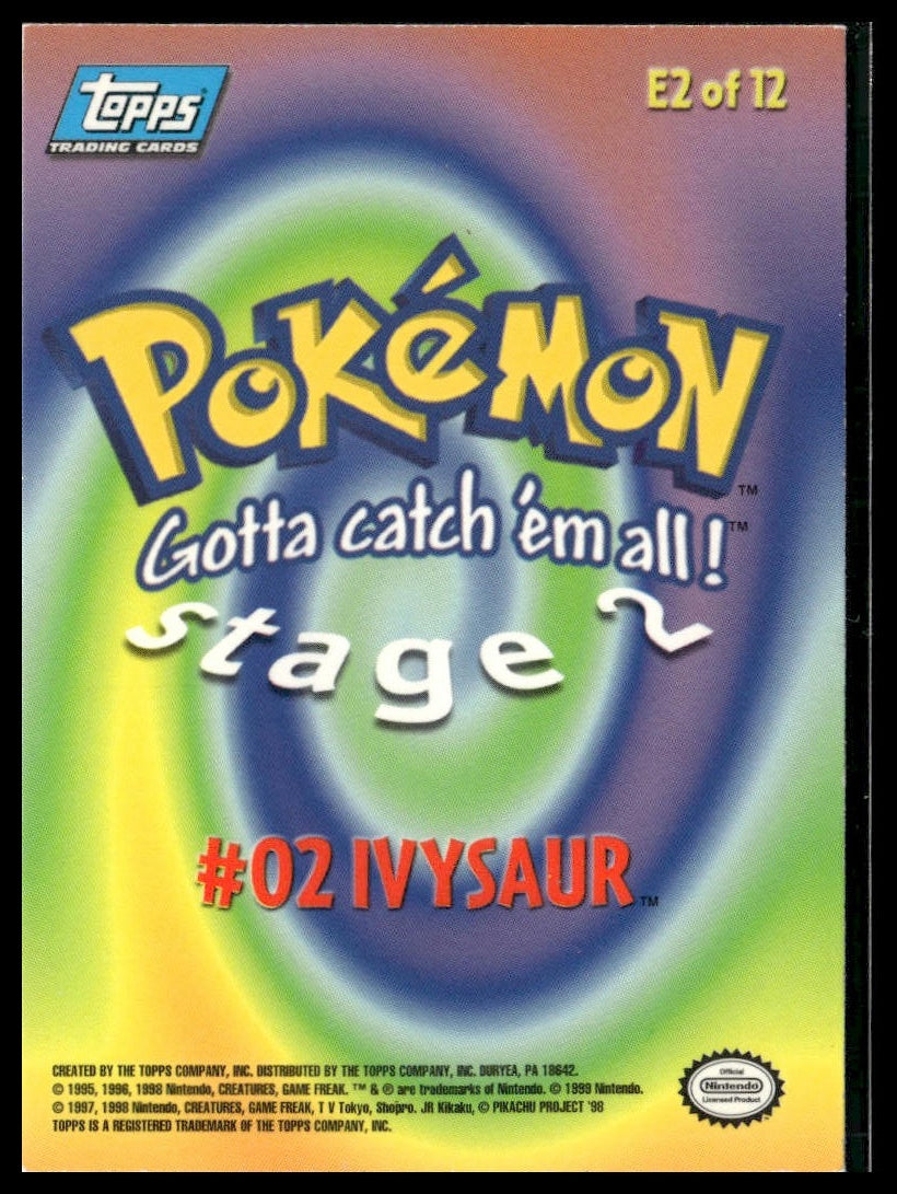 Ivysaur #E2 Foil Topps TV VLP