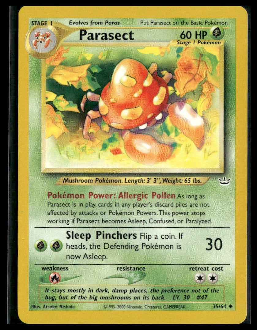 Parasect #35/64 Neo Revelation LP