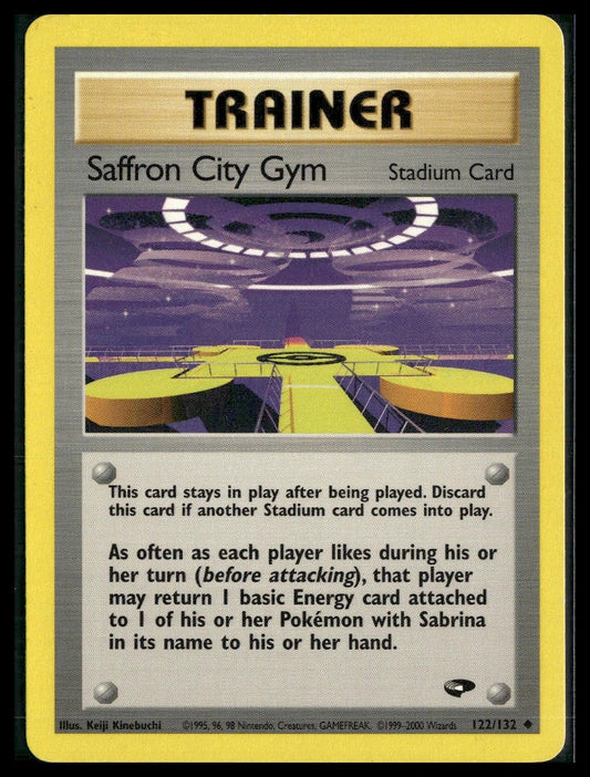 Saffron City Gym #122/132 Gym Challenge LP